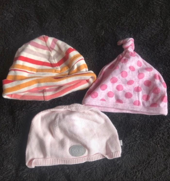 Lots bonnets naissance