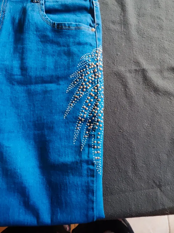 Pantalon taille haute neuf taille 44 - photo numéro 2