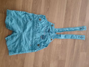 Salopette bleu garçon sucre d'orge