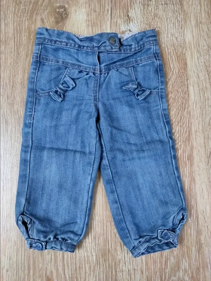 Lot de 2 jeans 18 mois - photo numéro 2