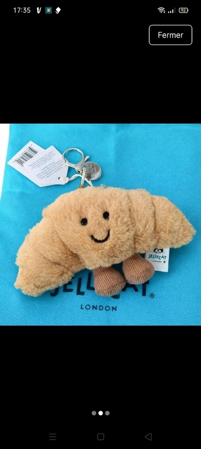 Jellycat Amuseables - Croissant - photo numéro 2