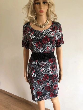 Robe imprimée à manches courtes Get it On taille 40 TBE