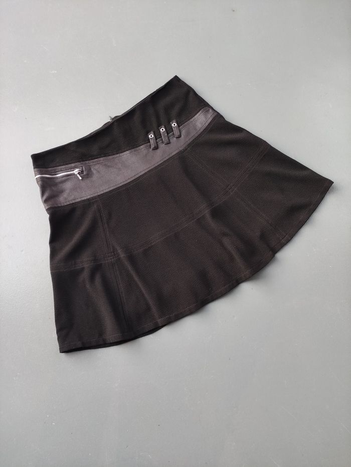 Jupe courte noire Breal