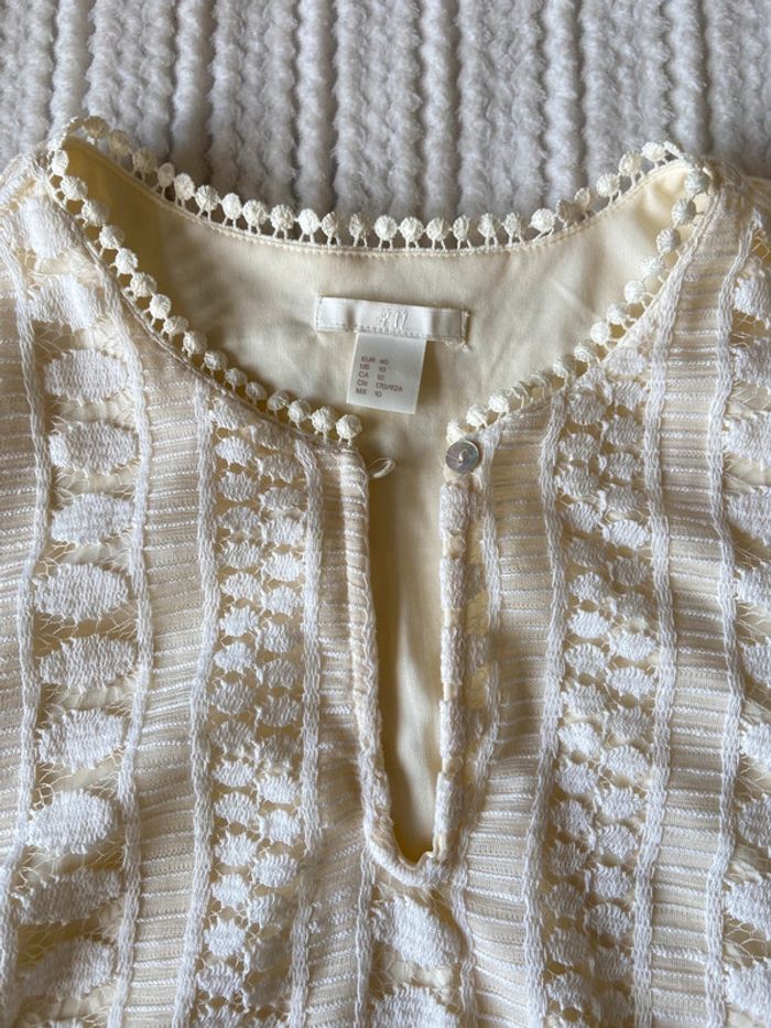 Très jolie robe blanche / Taille 40 - photo numéro 4