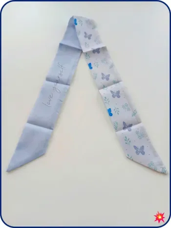 Foulard cheveux papillon femme – tendance, léger et stylé