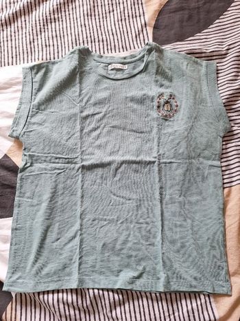 Tee-shirt vert d'eau