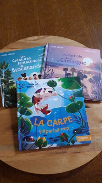 Lots de 3 livres enfants neufs