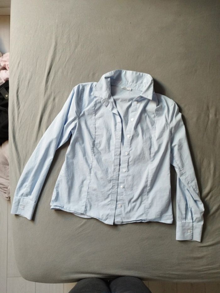 Chemise bleu clair gemo taille 38