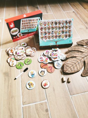 🧐Tekitoua Jeu de stratégie type qui est ce ?  avec animaux marque Janod