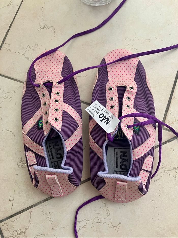 Chaussures Não mauves/violettes T.40 - photo numéro 4