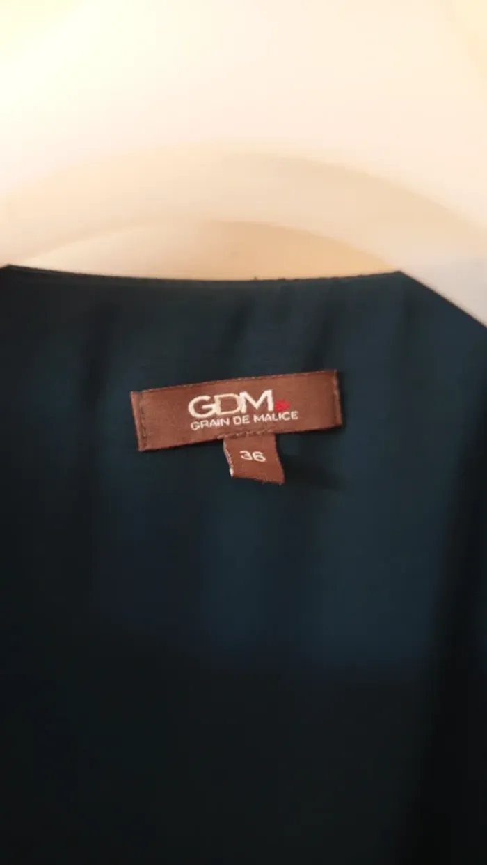 Robe verte GDM taille 36 - photo numéro 8