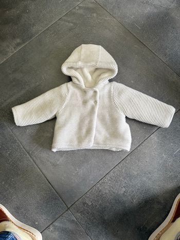 Manteau 1 mois réversible 