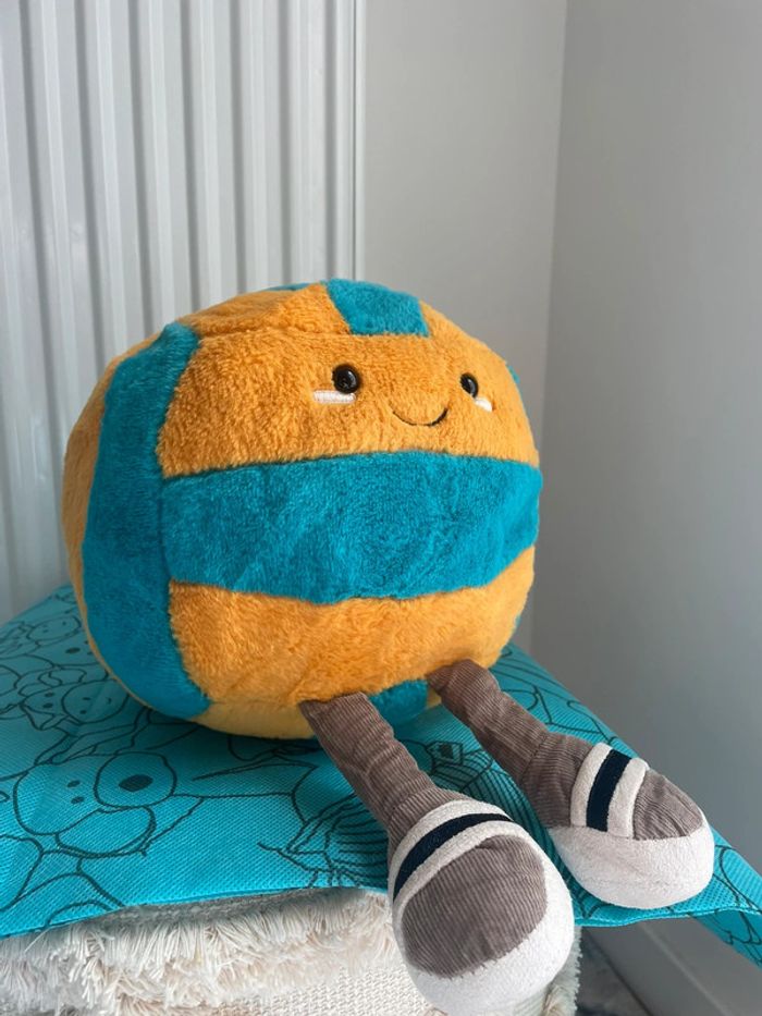 Peluche Jellycat ballon de beach volley - Sports Amuseable - photo numéro 11