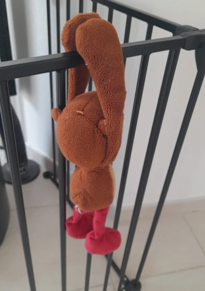 Peluches en double singe 20 cm environ – jouet enfant - photo numéro 2