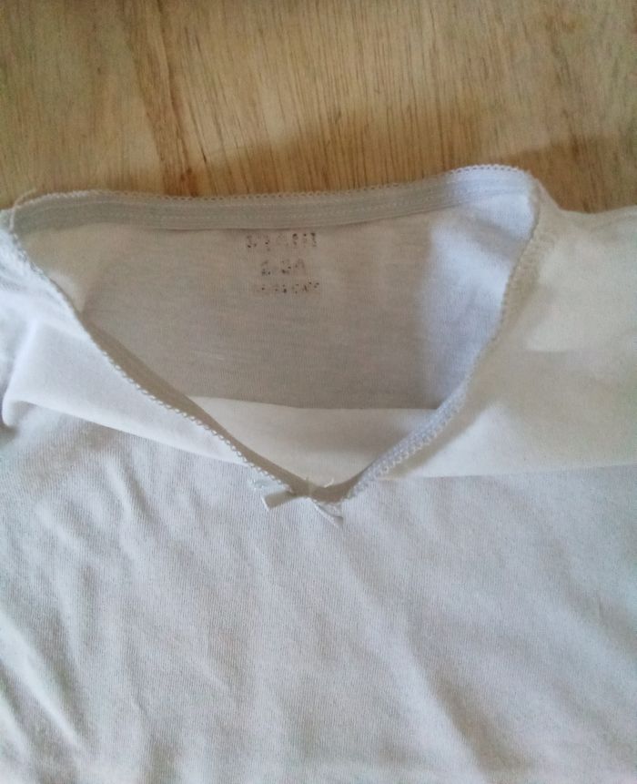 Lot 2 chemises de corps manches courtes Tex taille 2/3 ans - photo numéro 5