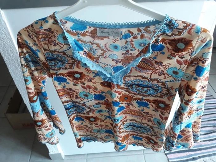 Tunique courte vintage taille M - photo numéro 2