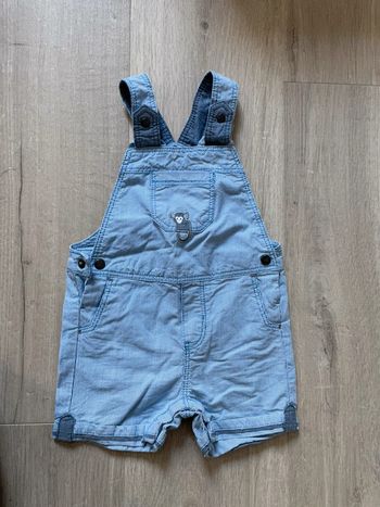 Salopette short 9 mois