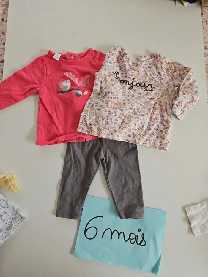 ensemble lot 2 pull + 1 legging