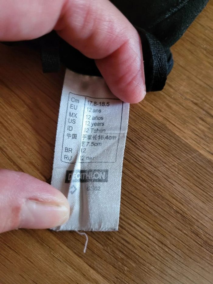 Gants mitaines vélo VTT Btwin 12 ans - photo numéro 5