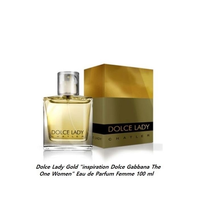 Dolce Lady Gold "inspi D&G  The One Women" Eau de Parfum Femme 100 ml