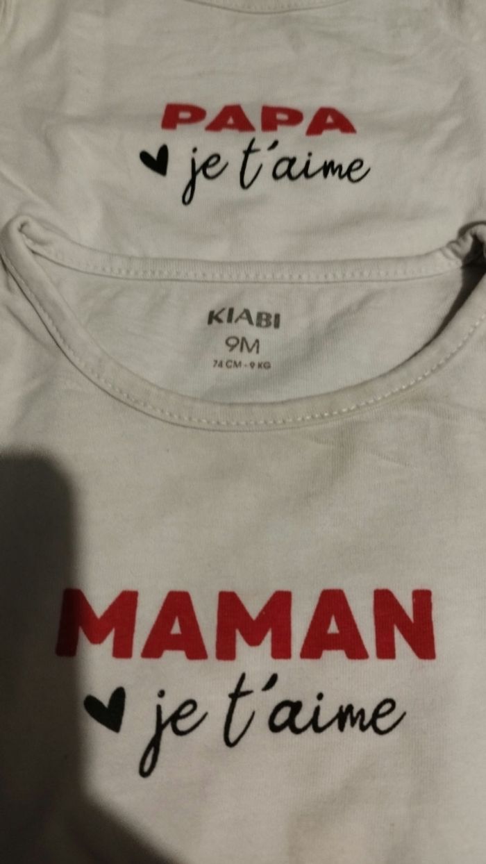 2 Tee shirts manches longues - photo numéro 2