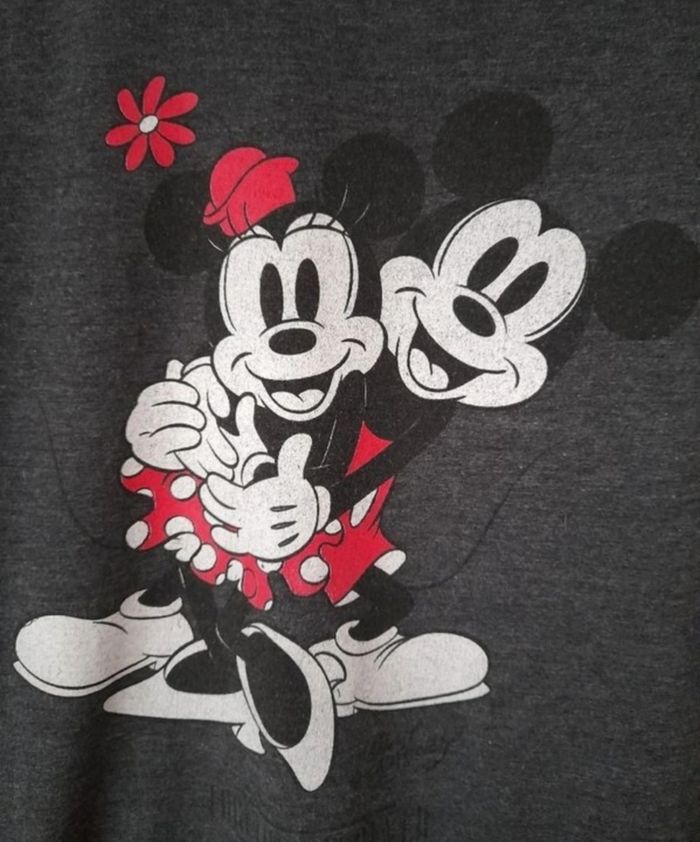 T-shirt gris chiné taille 38 disney - photo numéro 2
