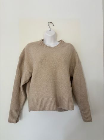 Pull en maille Zara beige taille XS 