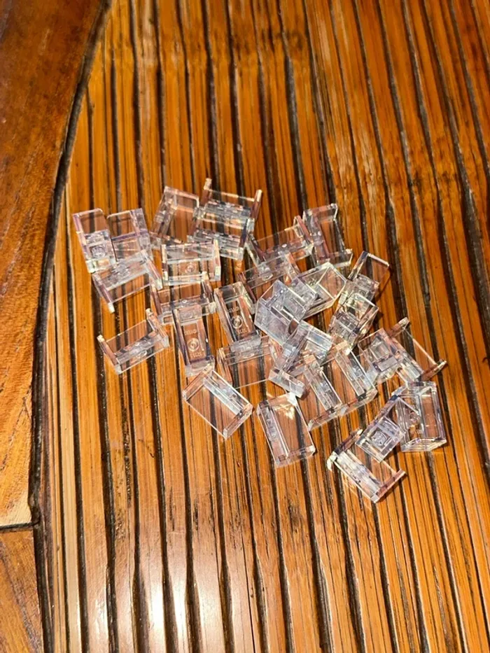 20 Lego Panel 1 x 2 x 1 with Rounded Corners and 2 Sides ref 23969