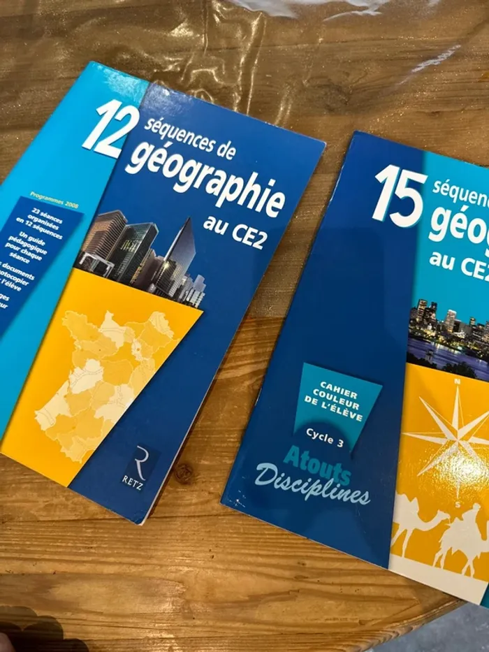 Lot de deux livres 12 et 15 séquences de géographie au CE2 - photo numéro 9