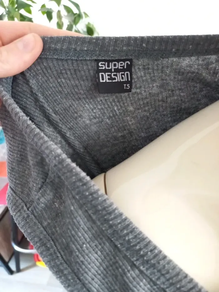 Débardeur gris XL / XXL - photo numéro 6