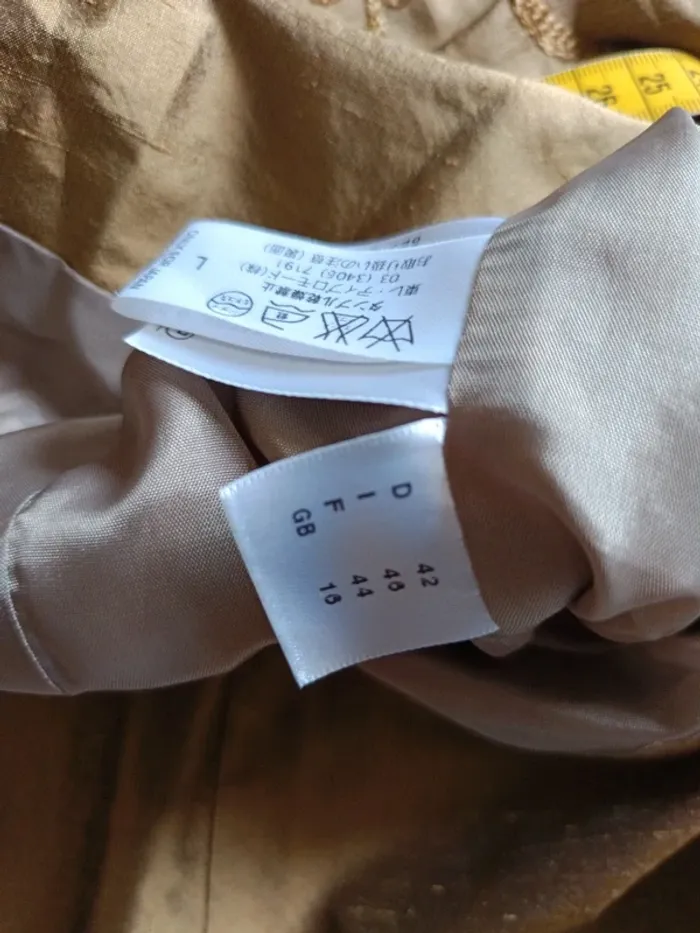 Veste Élégance t.44 100% soie - photo numéro 13