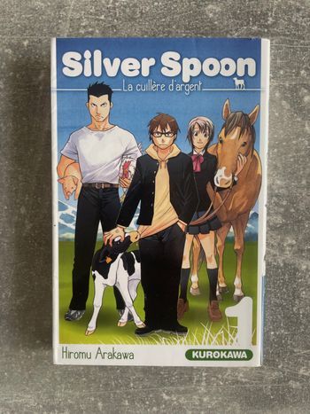 Manga Silver spoon, la cuillère d'argent tome 1 en version française.