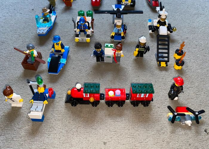 Lot X22 Lego City Polybag - photo numéro 3