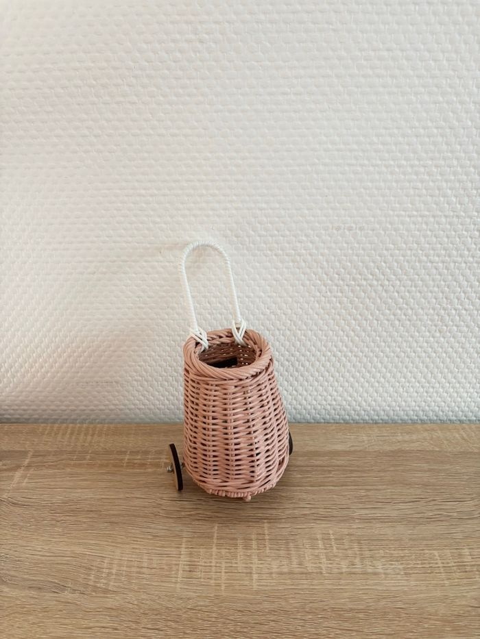 Panier en rotin pour poupée Olli Ella - photo numéro 2