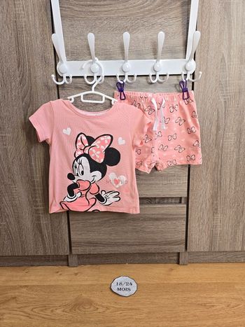 Vêtement Bébé Fille - Ensemble Minnie - Disney - 18/24 mois 92 cm