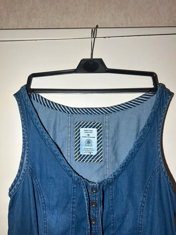 Robe en jean tom tailor - photo numéro 4