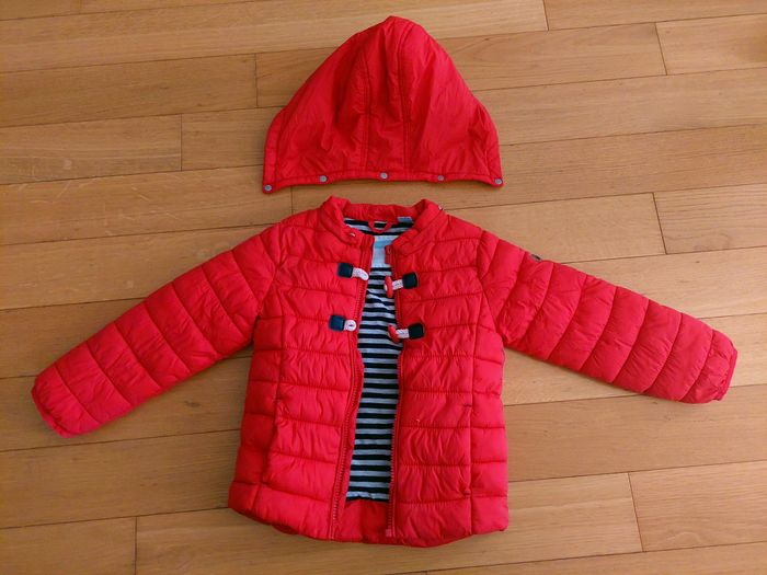 Doudoune chaude rouge 3 ans (Obaïbi) - photo numéro 3