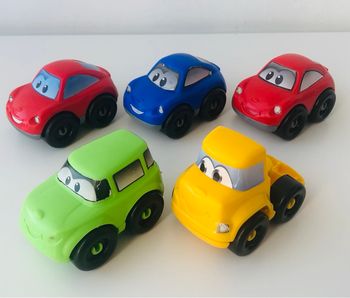 Lot de 5 voitures