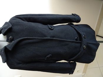 Manteau/ caban noir Zara taille M