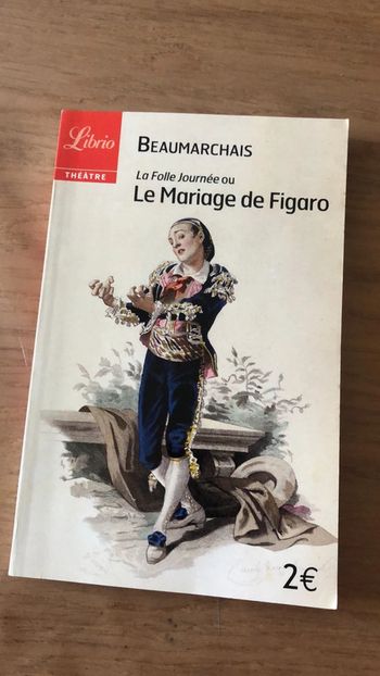 Livre le mariage de figaro