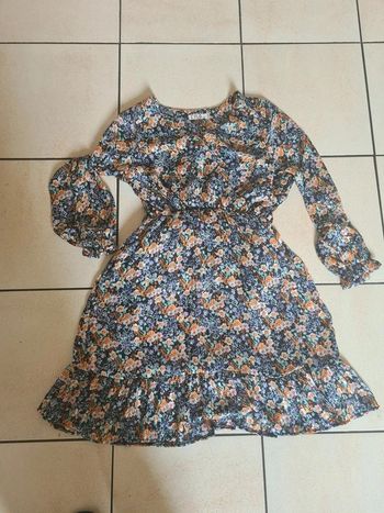 Robe taille L fleuries