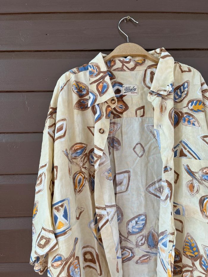 Chemise à motifs