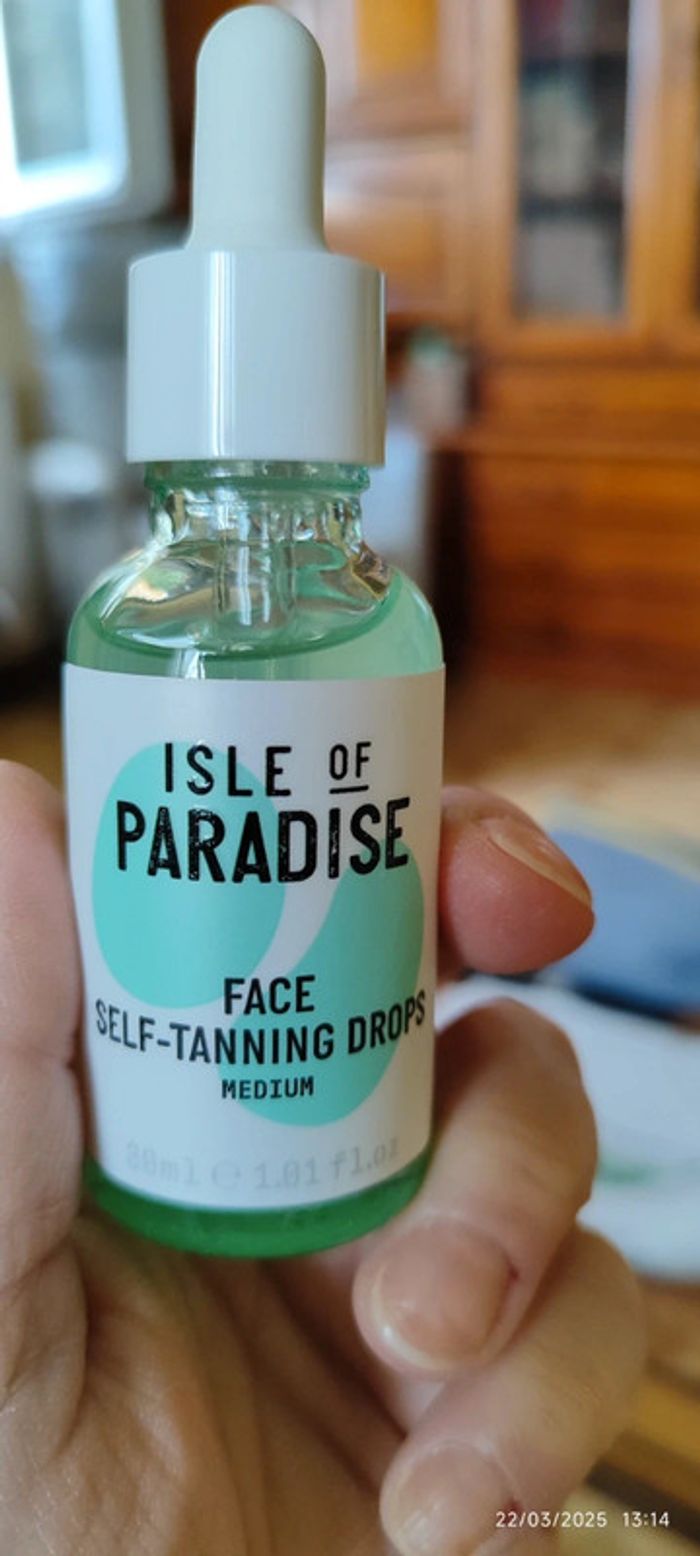 Isle Of Paradise Face Tanning Drops Teinte Medium - photo numéro 2