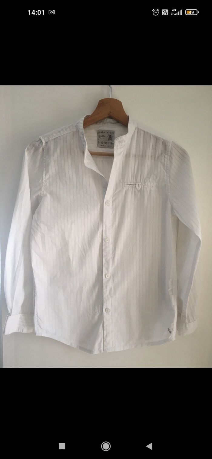 Chemise Zara 10 ans