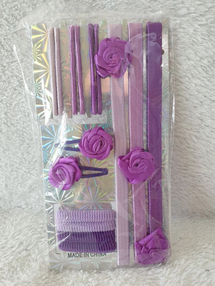 Ensemble accessoires cheveux neufs