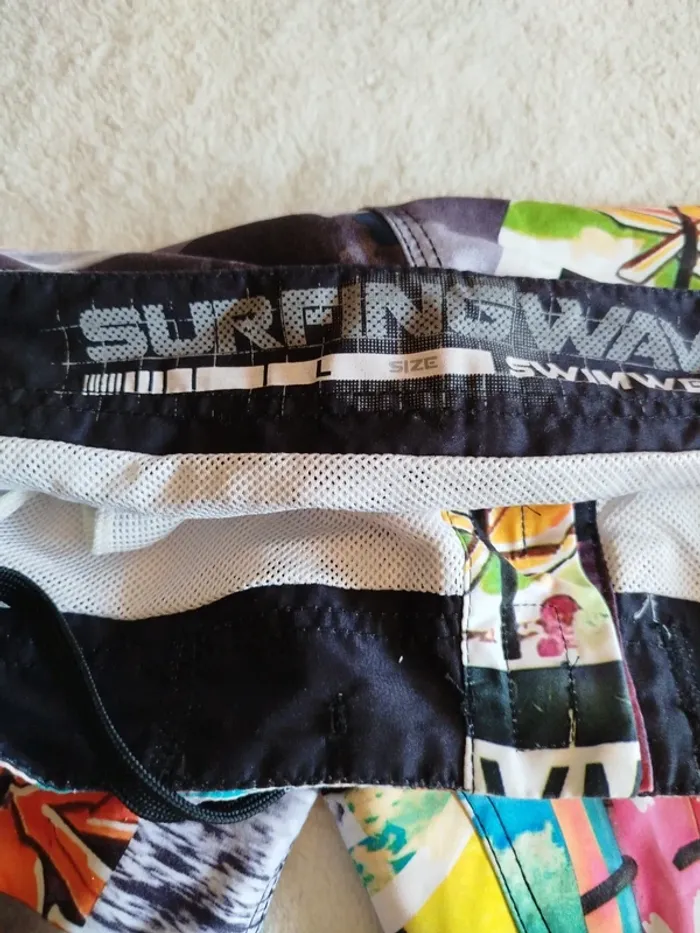 Short de bain homme Tex taille L - photo numéro 3