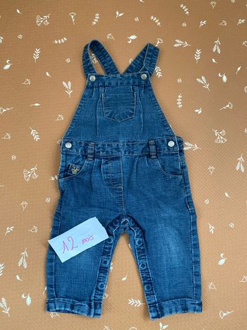 Salopette jean 12 mois