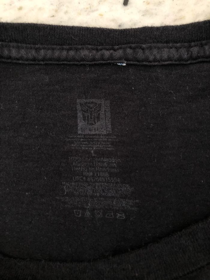T-shirt Crop top noir Transformers L - photo numéro 4