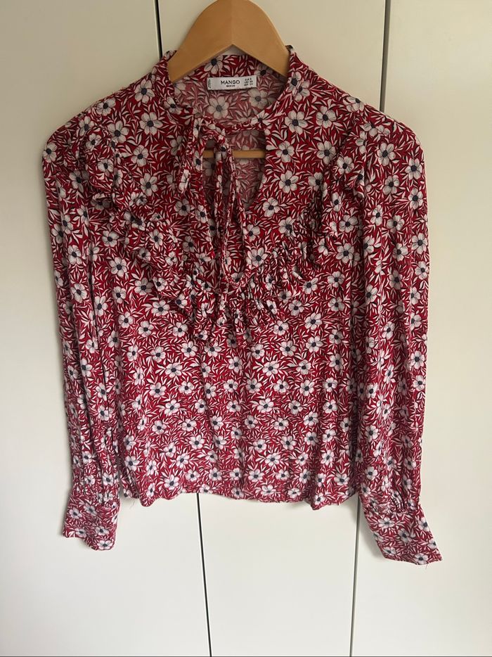 Blouse fleurs Mango
