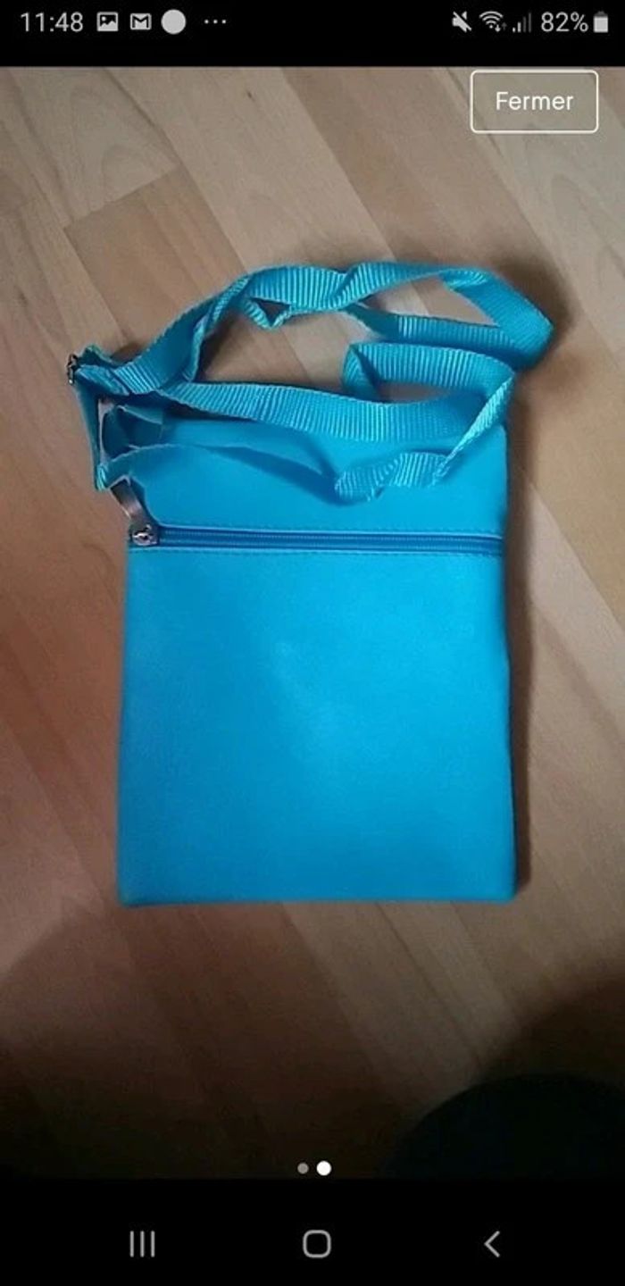 sac bleu - photo numéro 2